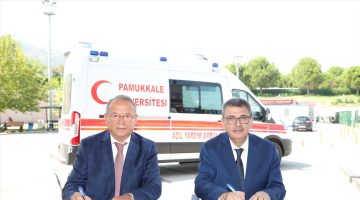 PAÜ Hastanelerine Ambulans Bağışı İçin Protokol İmzalandı