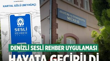 Denizli PAÜ’nün Projesi Denizli Sesli Rehber Uygulaması Hayata Geçirildi