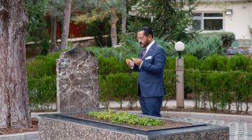 Yılmaz : “O Türk Dünyası’nın Başbuğu’ydu”