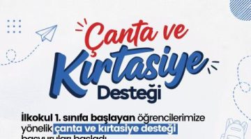 Merkezefendi’de Çanta Ve Kırtasiye Desteği Başladı